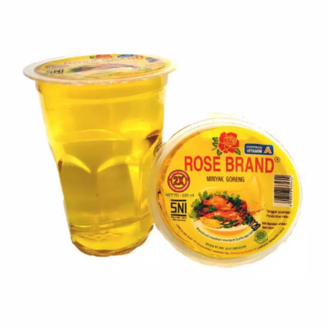 

Minyak goreng rose brand 220ml