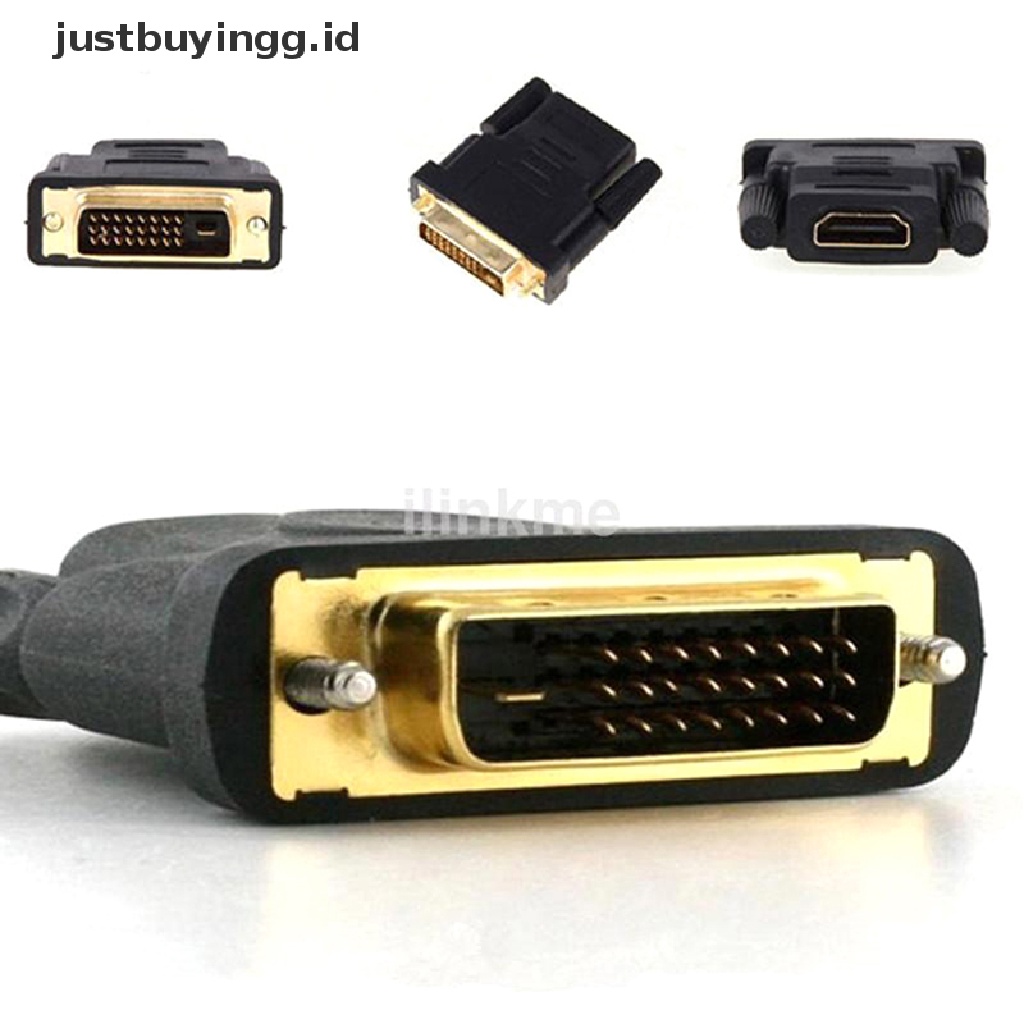 Adaptor Konektor Hdmi Female Ke Female Vga 24 + 1pin Dvi Male Hdmi Male Untuk Hdtv