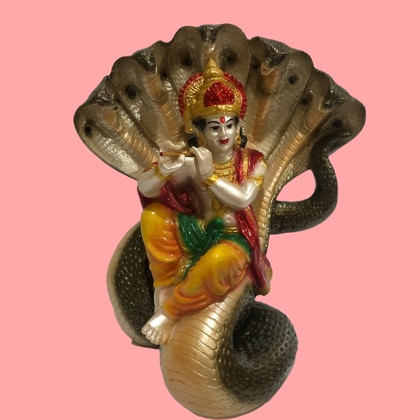 PATUNG DEWA KRISHNA BERMAIN SULING/KRISHNA/PATUNG KRISHNA/PATUNG KRISNA/KRISHNA DUDUK ULAR