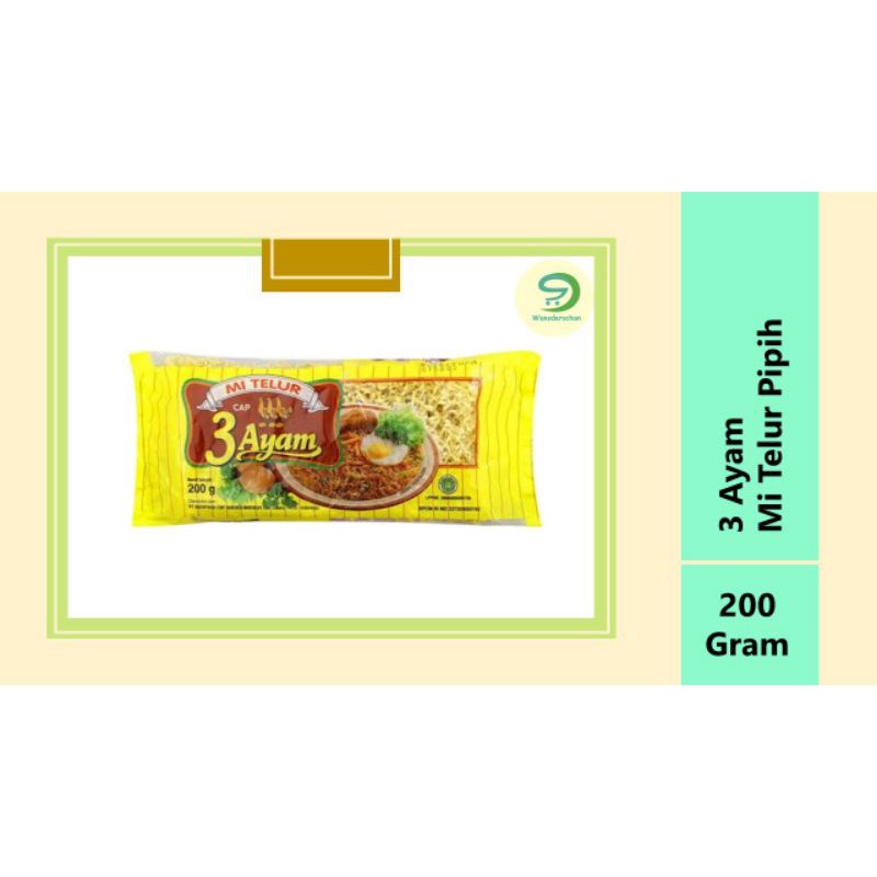 

Mie Telur Cap 3 Ayam