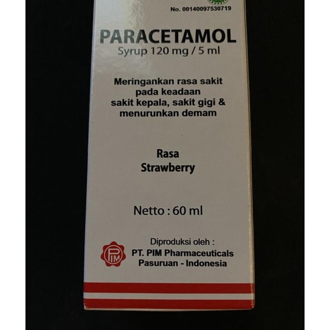 Paracetamol Sirup PIM 60 ml