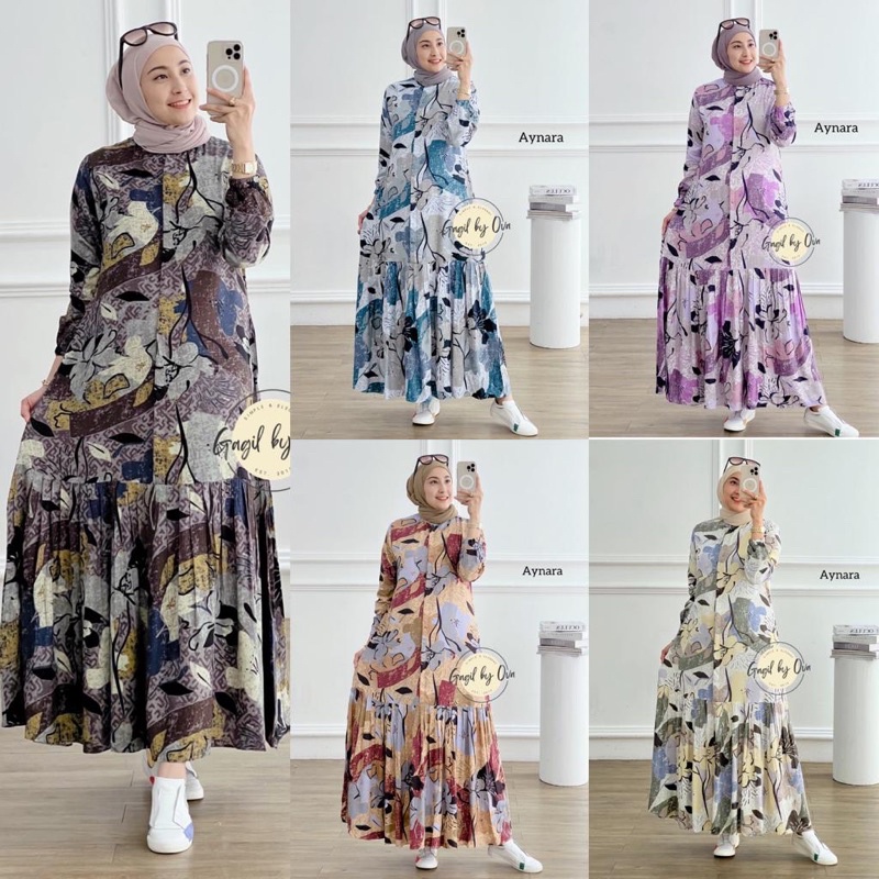 AYNARA MIDI DRESS GAGIL ORIGINAL
