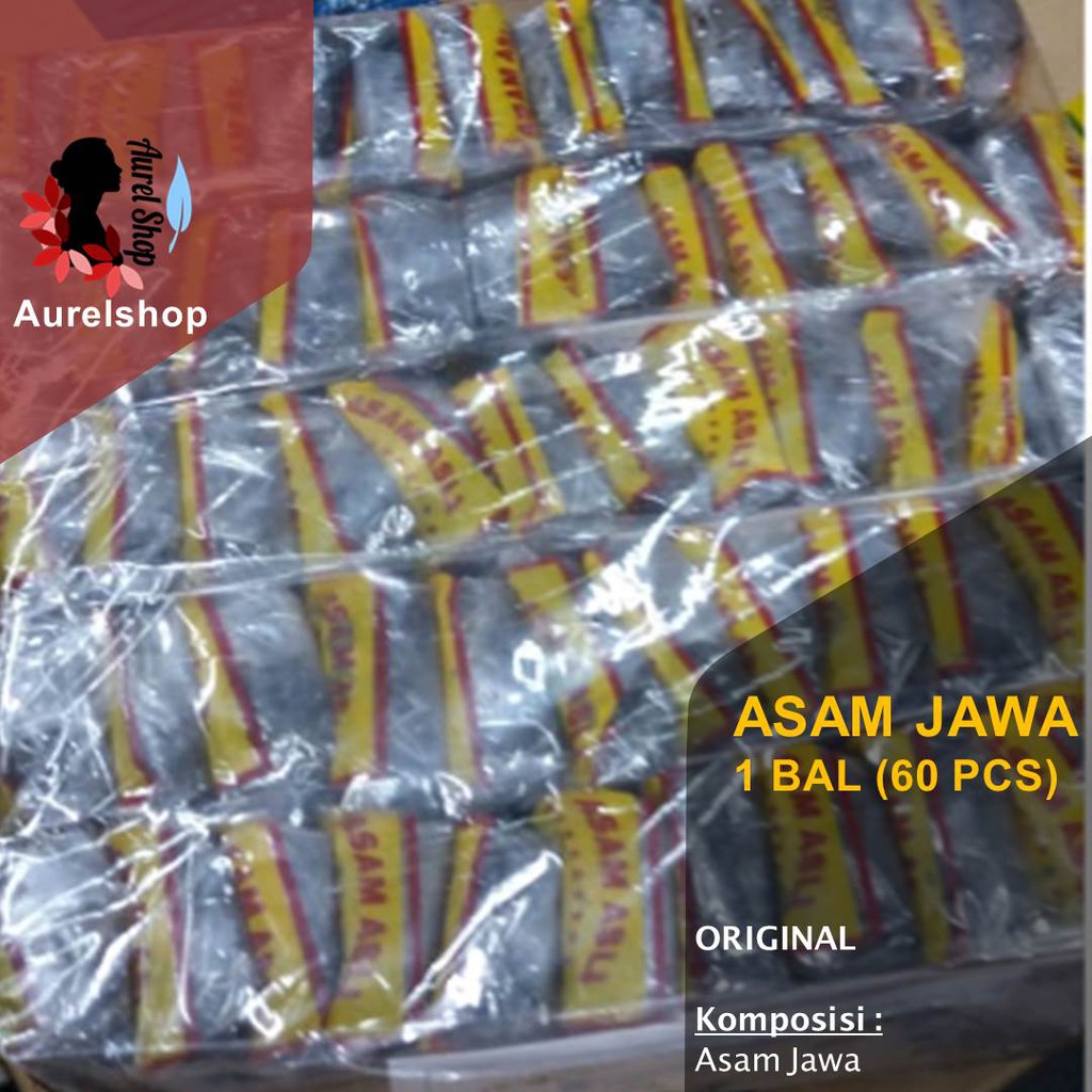 

Asam Jawa kemasan 1 bal isi 60 pcs