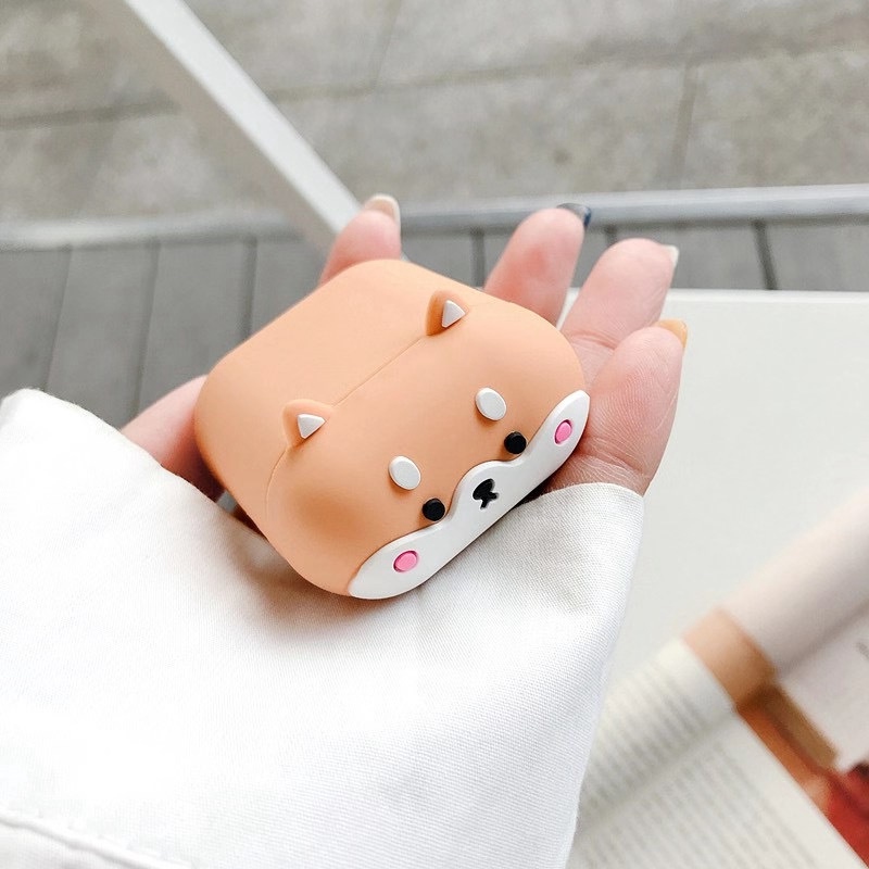 Eounthbard Case Cover Airpods 1 / 2 Generation Universal Desain Kartun Anjing Corgi Lucu