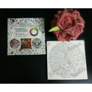 Buku mewarnai korea book coloring ( lembaran )