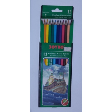 

Joyko 12 Woodless Color Pencils