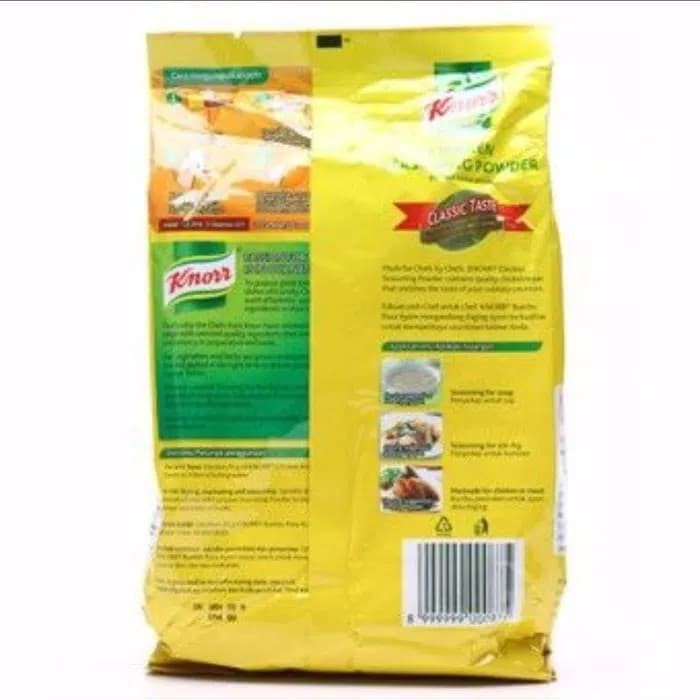 

Ready- Knorr Chicken Seasoning Powder Refill / Kaldu Ayam 1Kg