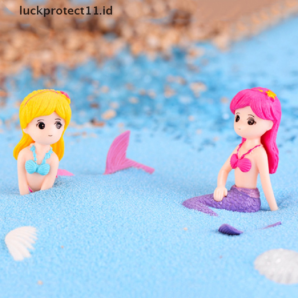 Miniatur Figure Mermaid Untuk Dekorasi Taman Rumah Boneka