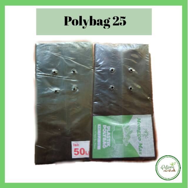 Polybag/ Polibag Tanam Kresek Hitam 25 Kiloan