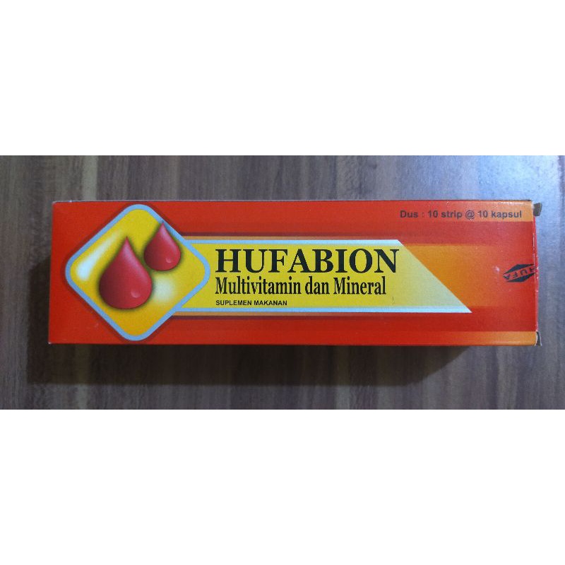 HUFABION MULTIVITAMIN PENAMBAH DARAH PER STRIP