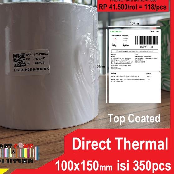 

Label Resi Alamat Market place 100x150mm / 100x150 / 10x15cm / A6 ..