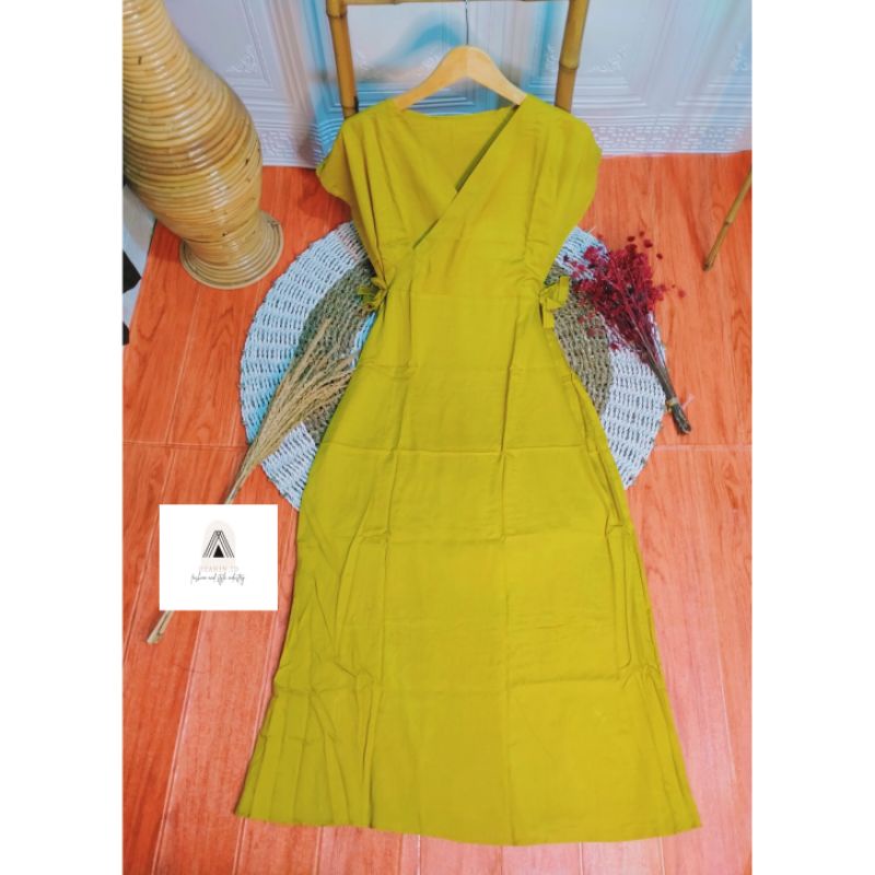 Daster Gamis 7/8 Crinckel Airflow || Daster Gamis Crinkel Wanita