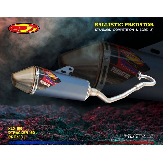 Knalpot GP7 PREDATOR BALLISTIC