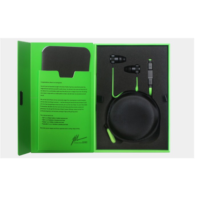 New Genuine Earphone Headset Gaming Razer Hammerhead Pro V2 0 Original Shopee Indonesia