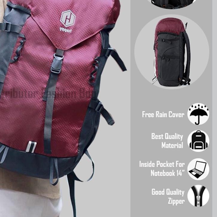 ✦ Tas Gunung Semi Carrier 40 Liter Ransel Traveling Murah ➼