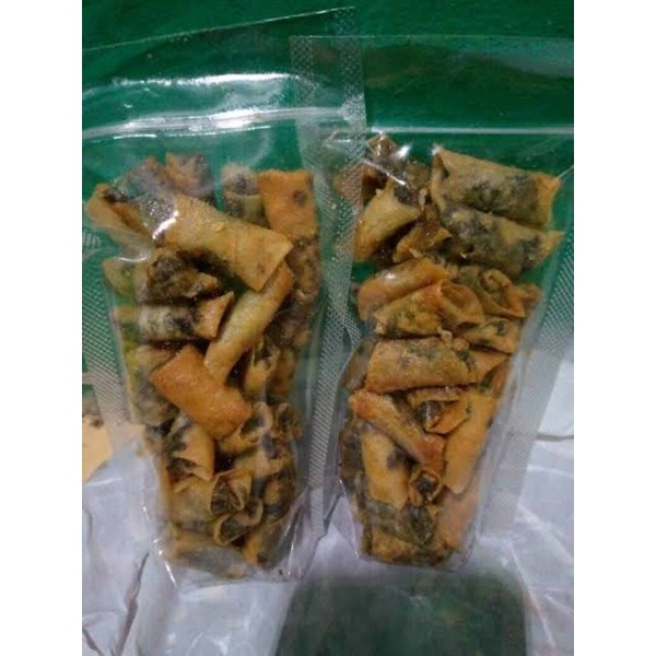 Keripik Lumpia Kering Snack LUMRING isi coklat