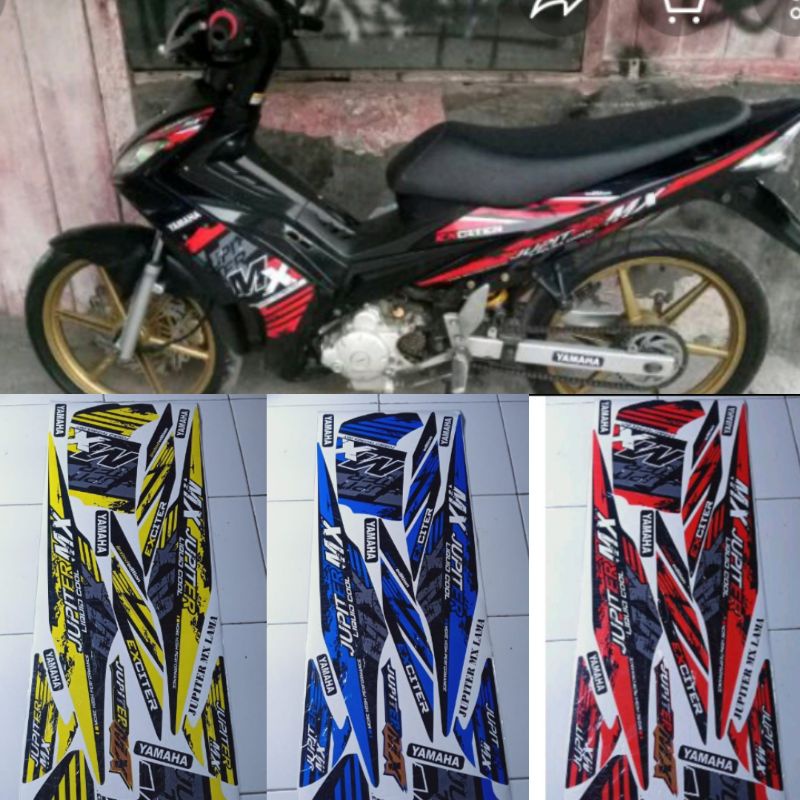 Striping jupiter mx old exciter l Sticker mx old exciter 135 l lis stiker mx old exciter l striping 