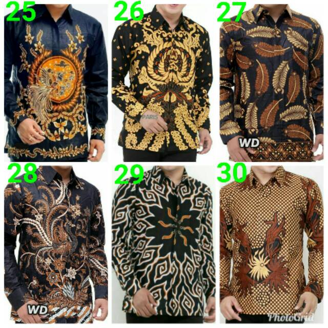 KEMEJA BATIK POLA KAIN TERJAMIN