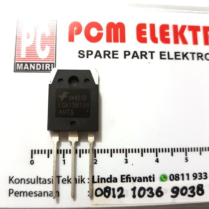 New Transistor mosfet 15 N 120 15N120 body besar