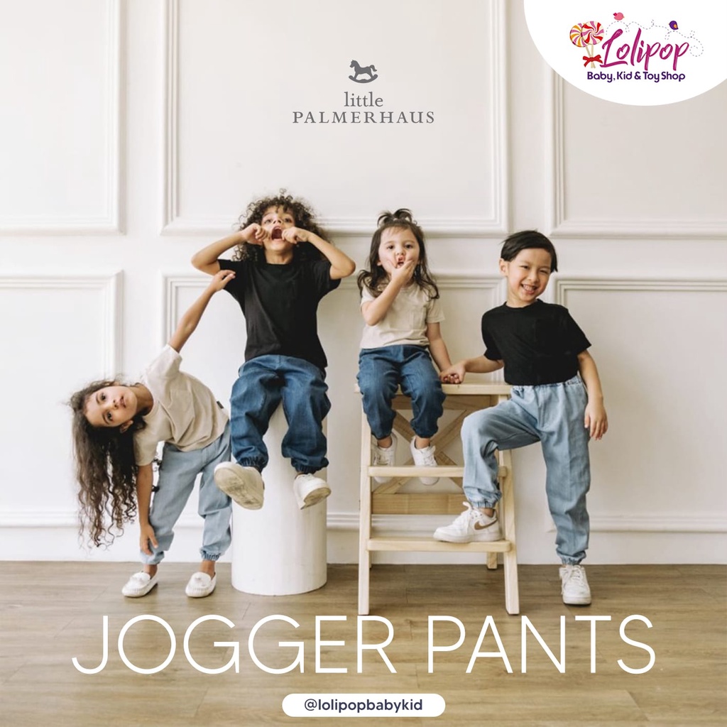 Little Palmerhaus Jogger Pants / Celana Panjang Anak