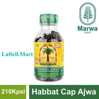 Habbatusauda Cap Kurma Ajwa 210's | Shopee Indonesia