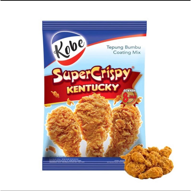 Kobe Tepung Kentucky Supercrispy 210 gr