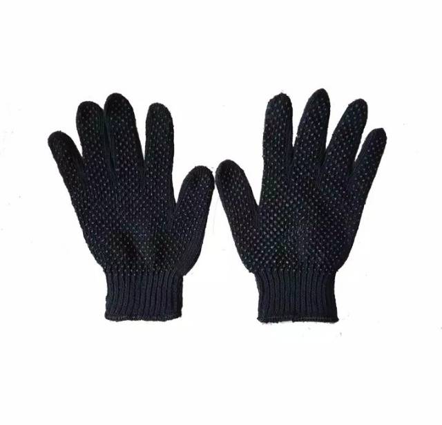 [ 1 Pasang ] Sarung Tangan Anti Slip Hitam Polos