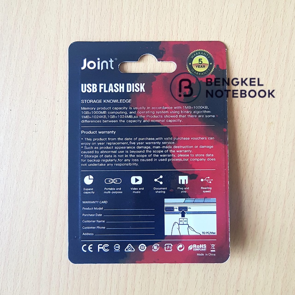 UFD Flashdisk Joint JF208 8Gb