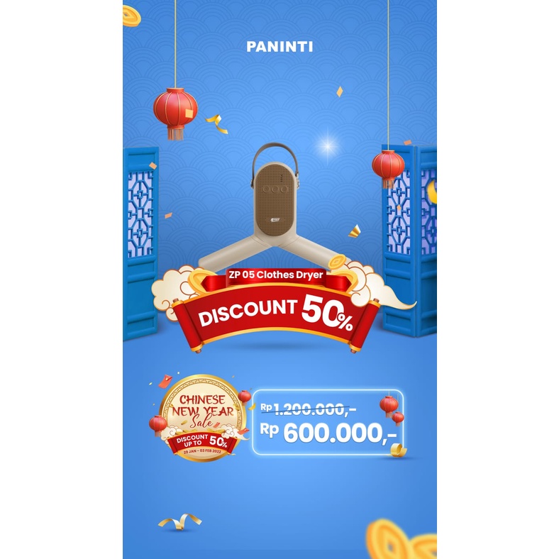 Zuupermum UV Cloth Dryer ZP05 Alat Pengering Pakaian dan Sepatu