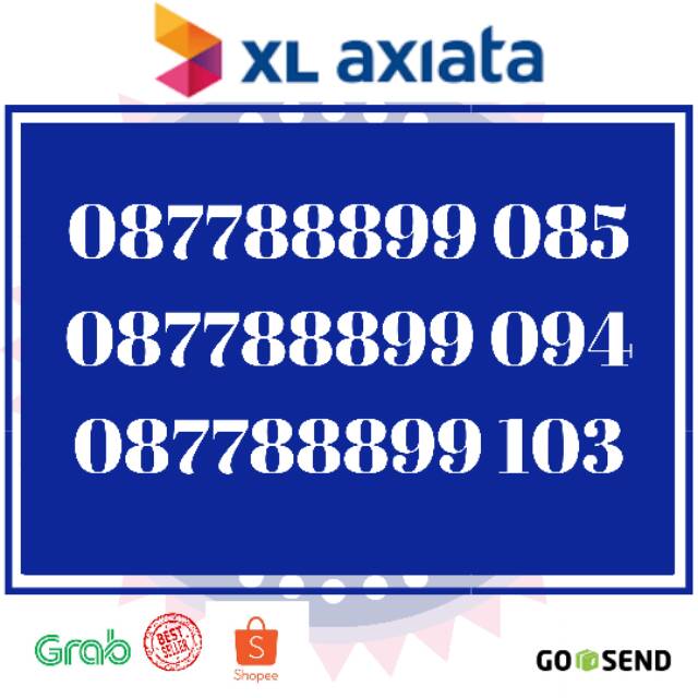 NOMER CANTIK KARTU PERDANA XL AXIATA PROMO