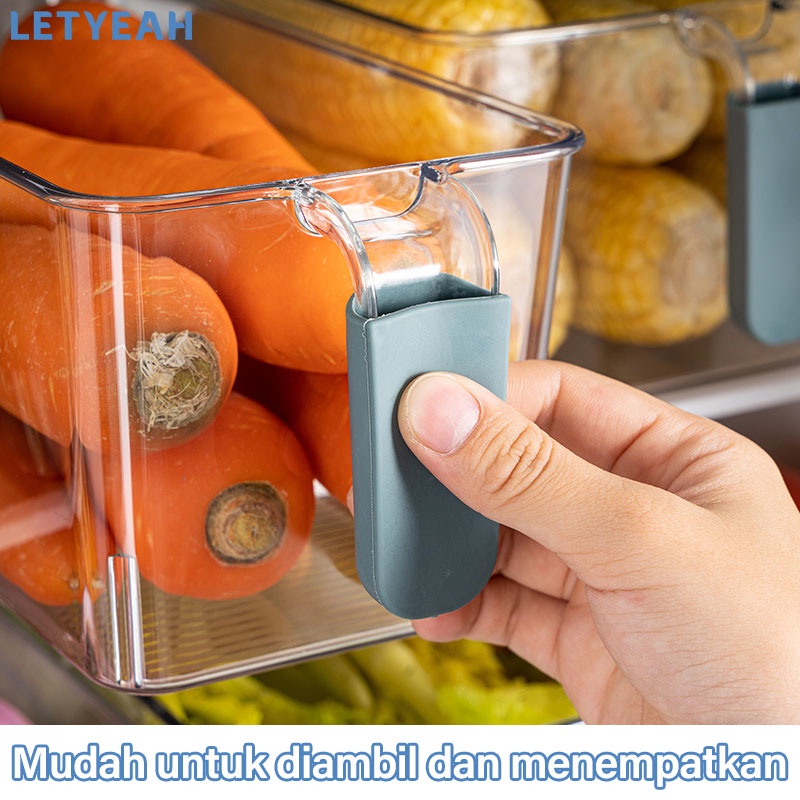 letyeah Kotak tempat penyimpan makanan/ food storage box refrigerator/ kotak kontainer makanan kulkas