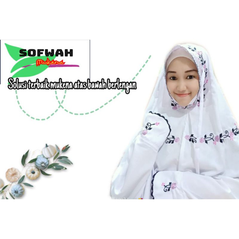 mukena setelan berlengan