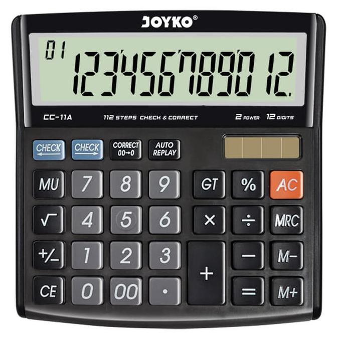 

JOYKO KALKULATOR CC-11A 12 DIGIT - CUCI GUDANG LHOOO