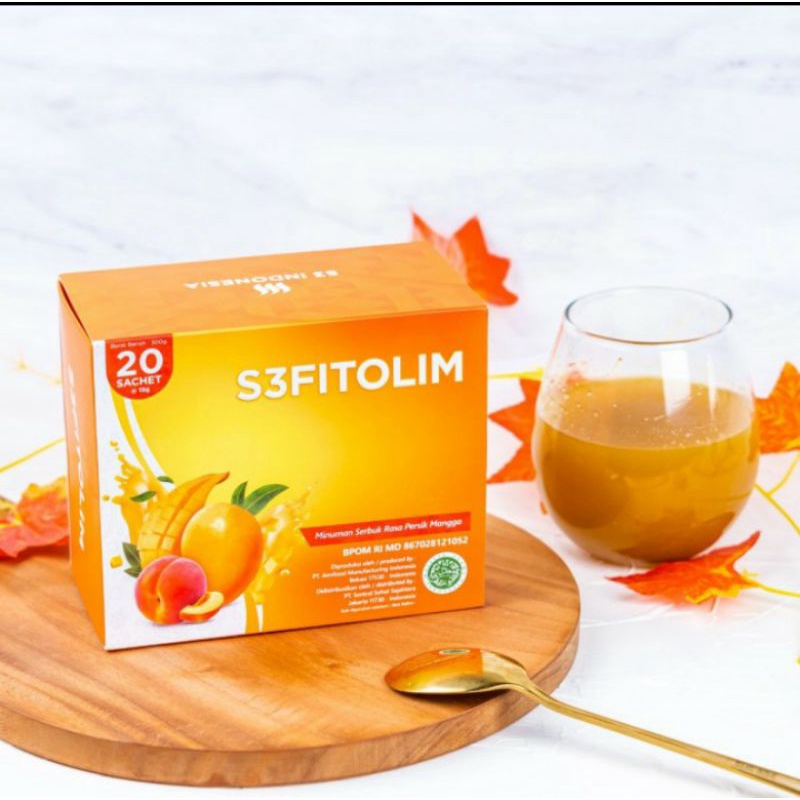 S3 Fitolim Detox fiber / S3fitolim asli original 100%