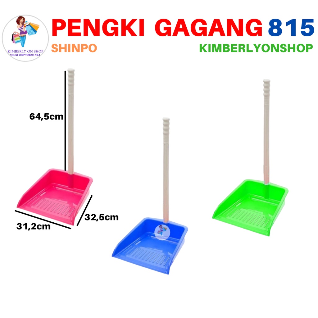 Pengki Shinpo SIP 815 | Pengki Sampah | Pengki Plastik | Pengki Gagang