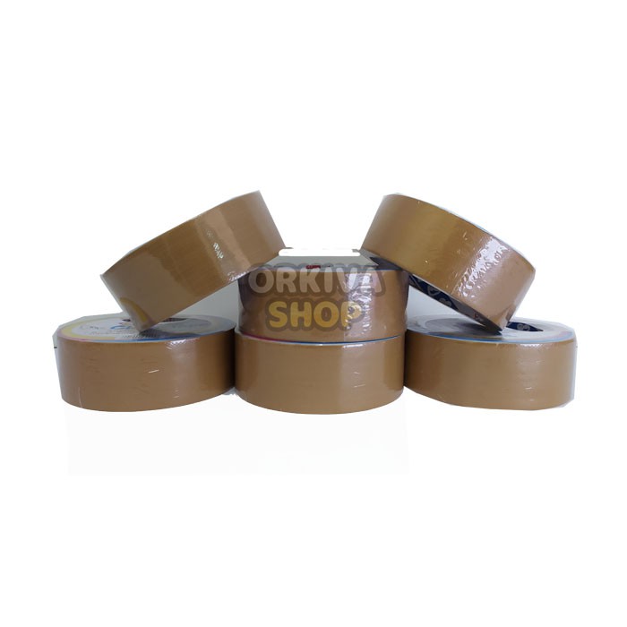 

Cloth Tape / Lakban Kain Olean City 1.5" (36 MM X 10 M) Cream / Krem