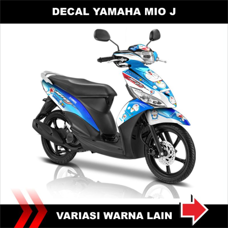 Stiker Decal Mio J Doraemon full body
