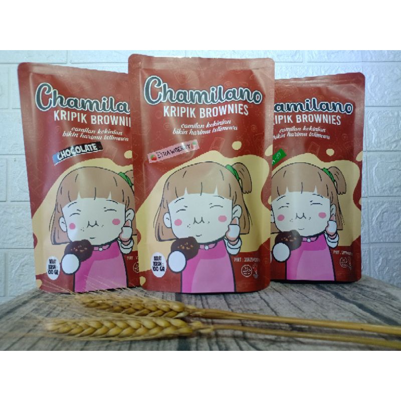 

Chamilano Keripik Brownies Khas Pasuruan | Kemasan 100 Gram