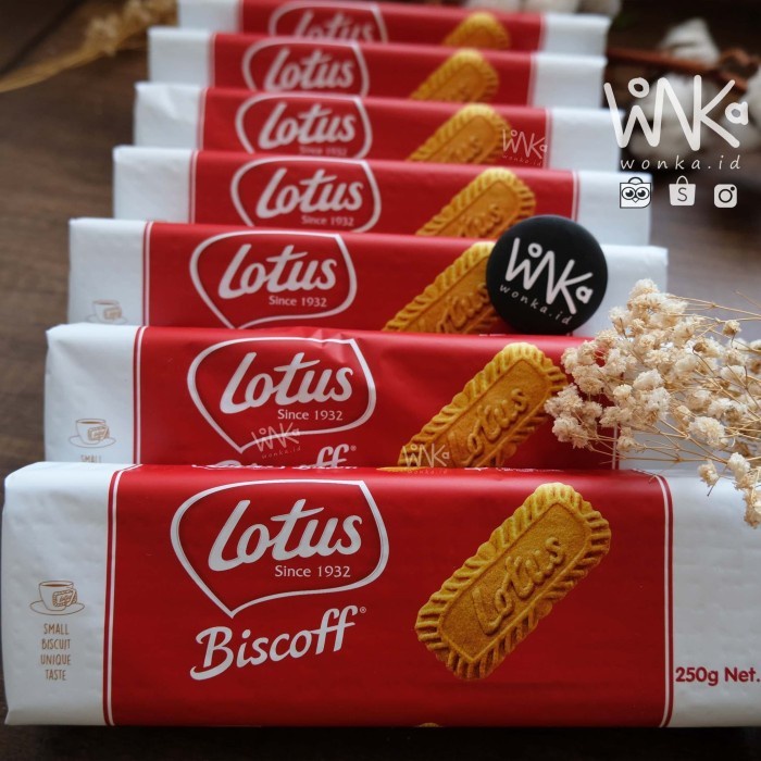 Lotus Biscoff 250gr - Biskuit Speculoos Caramel Cookies Cinnamon