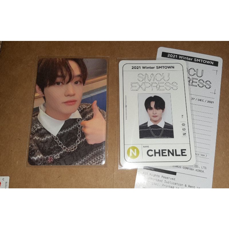 Album Only SMCU daytime ver, Pc Chenle, Passcard Chenle