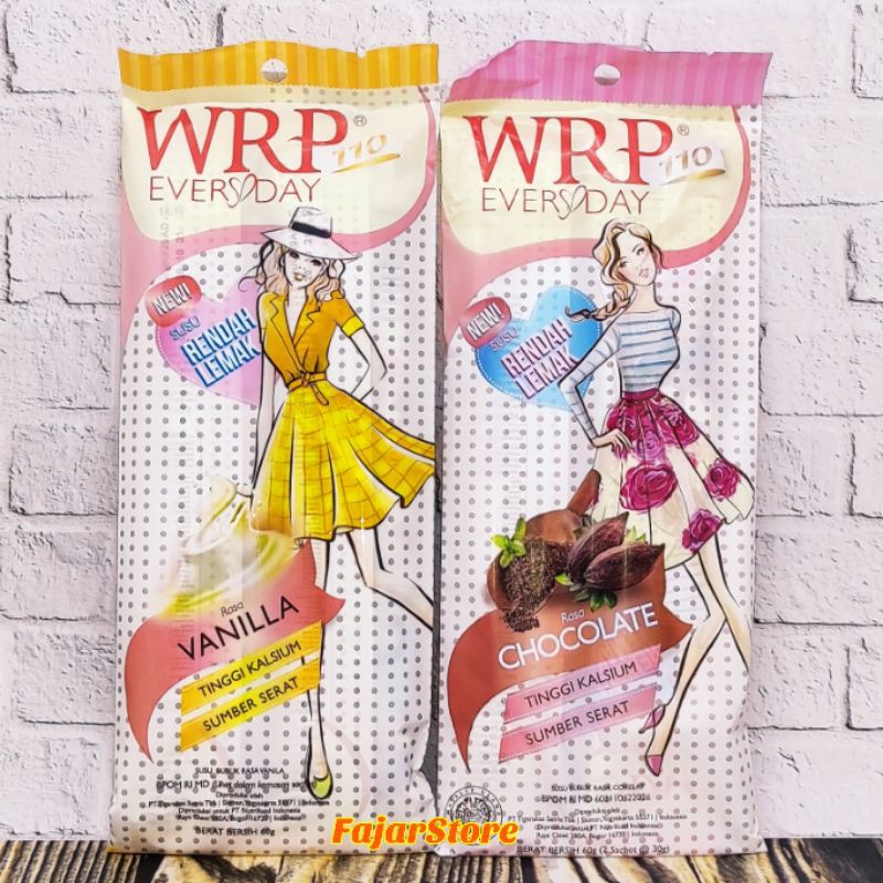 

WRP Everyday Susu Rendah Lemak Low Fat 60 gr