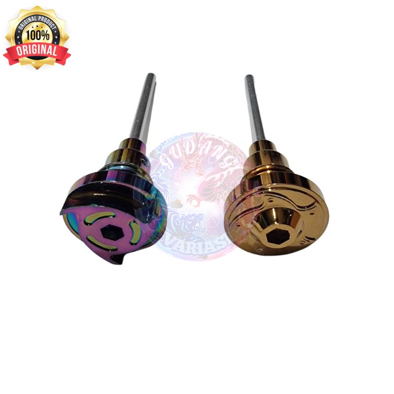 TUTUP OLI MESIN MODEL JARUM PROBOLT GOLD RAINBOW UNIVERSAL