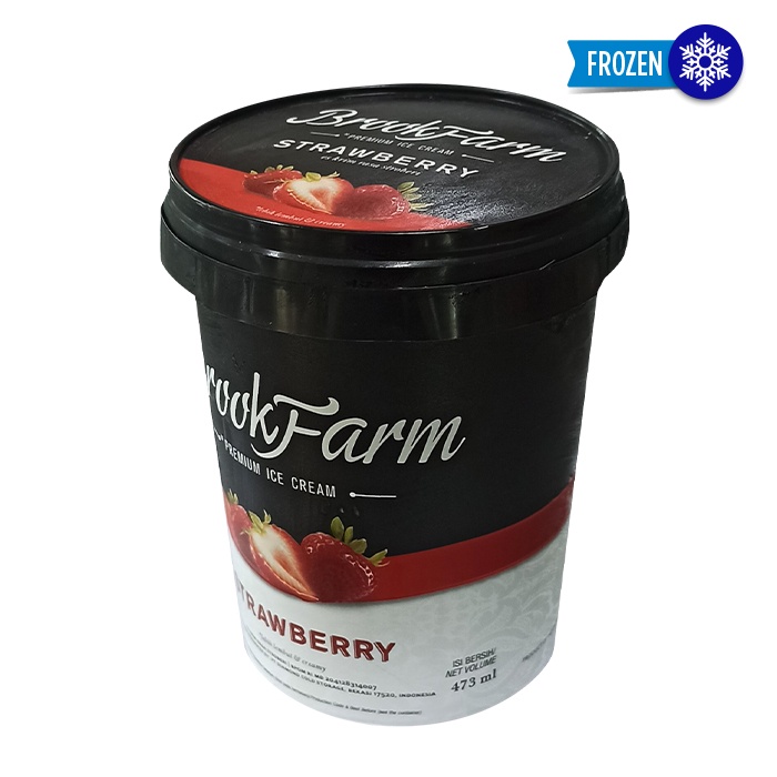 Brookfarm Ice cream Strawberry 473 ML