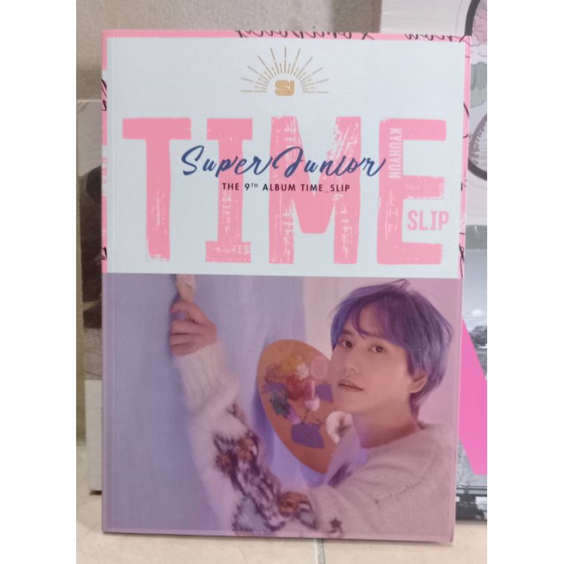 (BOOKED)Album Super Junior Time Slip Kyuhyun