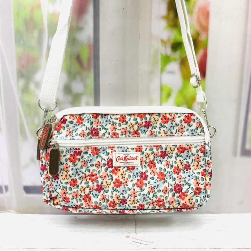 COD TAS WANITA MOTIF BUNGA. DOMPET WANITA BUNGA. TAS SELEMPANG WANITA MUAT HP &amp; DOMPET