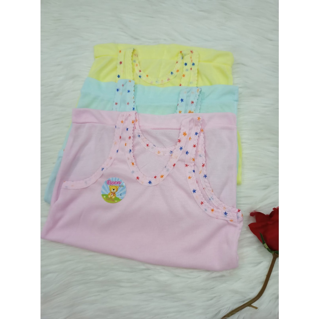 Singlet Bayi Kaos Dalam Anak / Baju Singlet Kaos Dalam Anak Bayi Motif Dan Polos/Essen Kids511-8