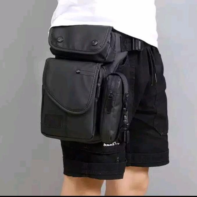 TAS SELEMPANG PAHA PRIA WATERPROOF ORIGINAL IMPORT TAS TOURING