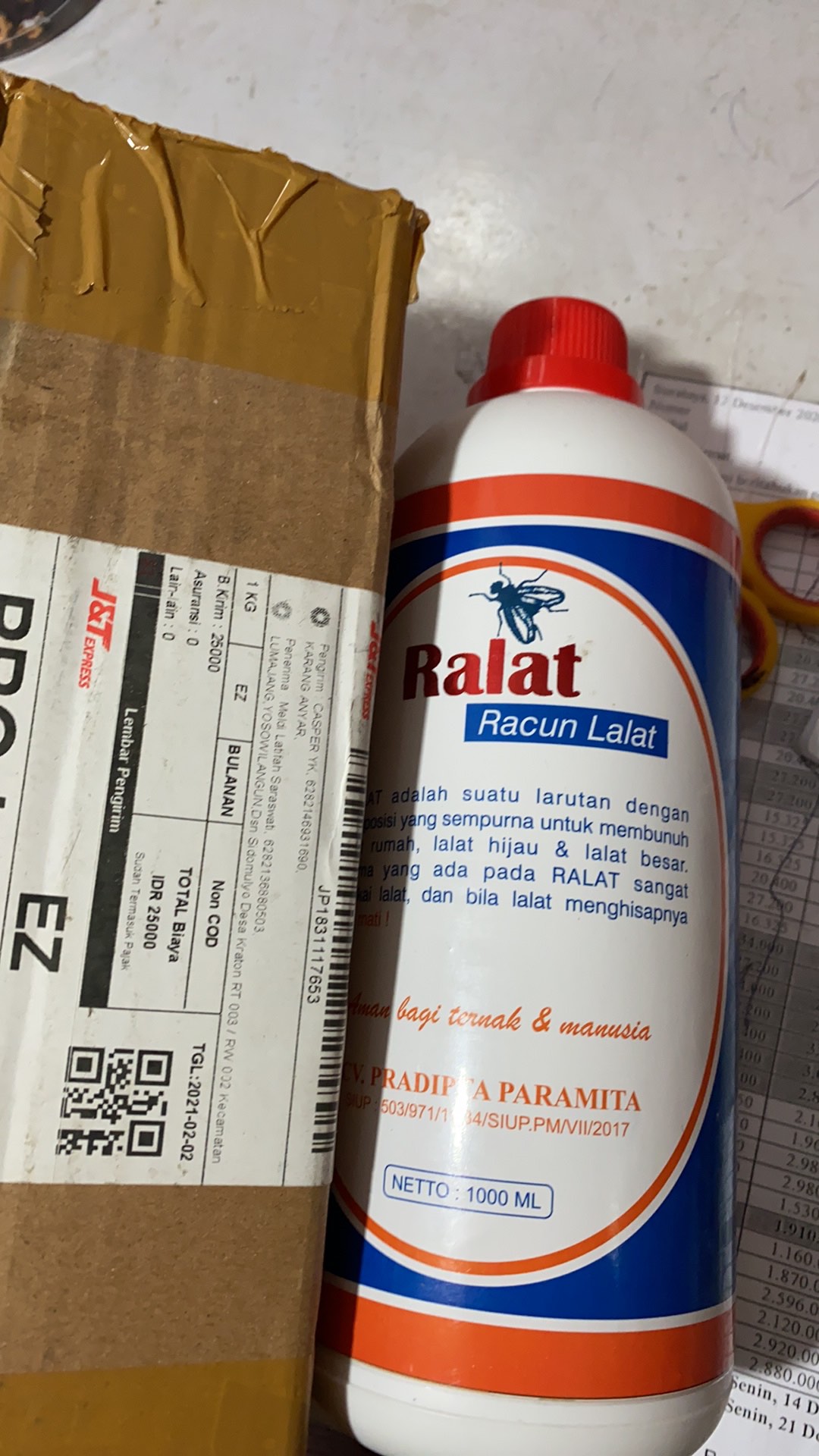 Ralat 1liter