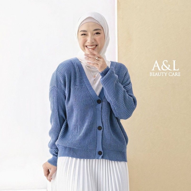  CARDIGAN  RAJUT  WANITA PREMIUM TEBAL  OUTER WANITA A L 