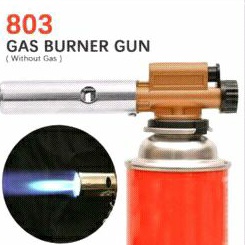 Firetic Kepala Gas Butane Jet Torch Flame Gun Tq803 Golden